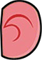 potato-head right ear